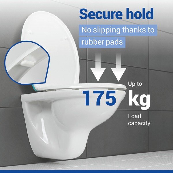 Capac WC 36,8 x 43 Easy-Close (cu închidere automată) Fleur – Allstar-image-4