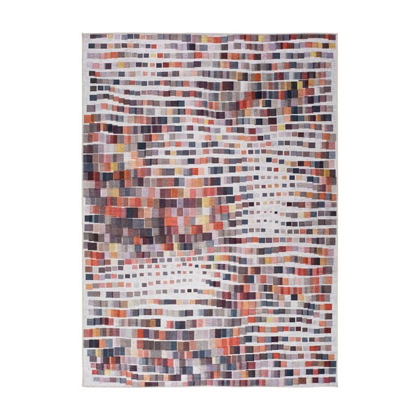 Covor cu amestec din bumbac Universal Haria Cubes, 140 x 200 cm