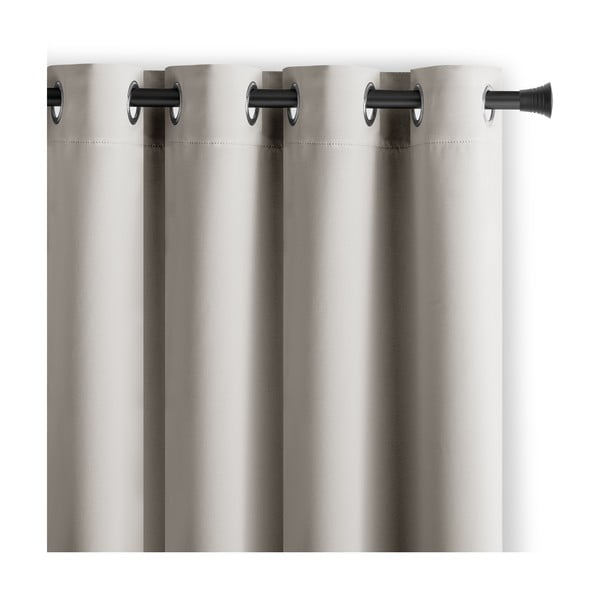 Draperie bej dimout (semi-opacă) 140x270 cm Kierra – Restilo