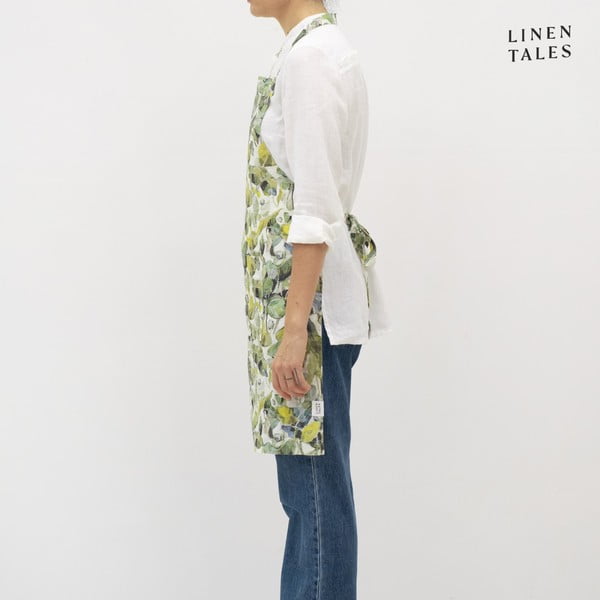 Șorț din in Lotus – Linen Tales-image-2