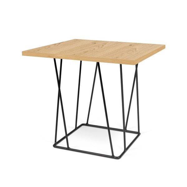 Măsuță TemaHome Helix cu picioare negre, 50 cm-image-1