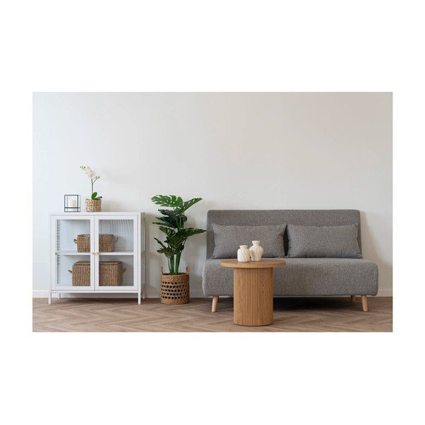 Canapea gri extensibilă 140 cm Marlow – House Nordic-image-1