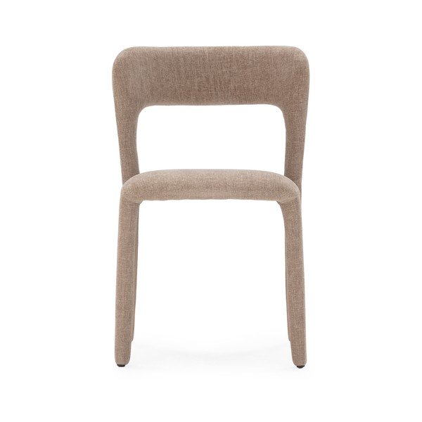 Scaun de living gri deschis tapițat Lilia – MOME-image-1