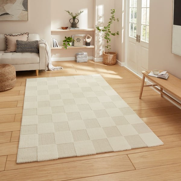 Covor crem 120x170 cm Elio Cream – Think Rugs-image-1