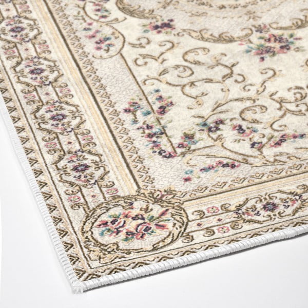 Covorașe de baie maro-bej 2 buc. 60x100 cm – Foutastic-image-3