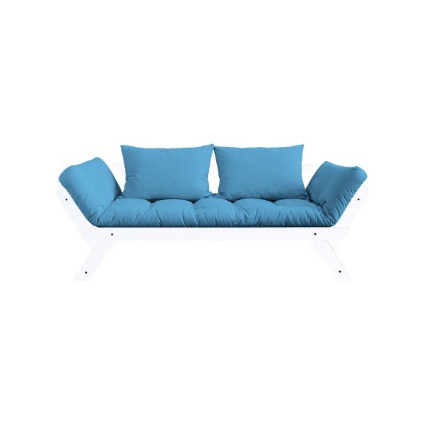 Canapea extensibilă Karup Bebop White/Horizon Blue-image-3