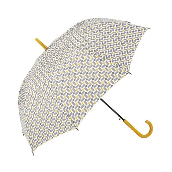 Umbrelă Print, 97 cm, cu detalii gri
