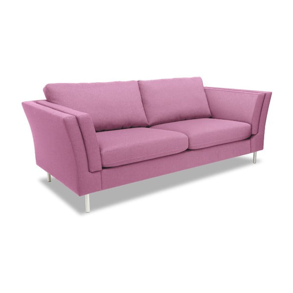Canapea cu 2 locuri Vivonia Connor, roz