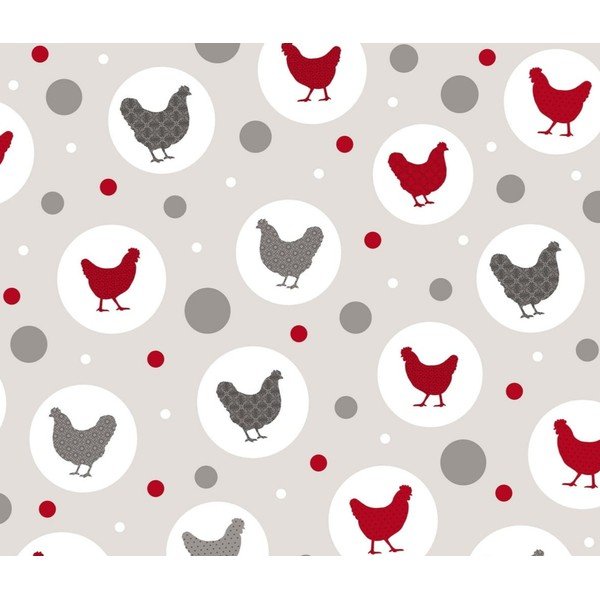 Față de masă lavabilă ø 160 cm Suzette – douceur d'intérieur-image-1