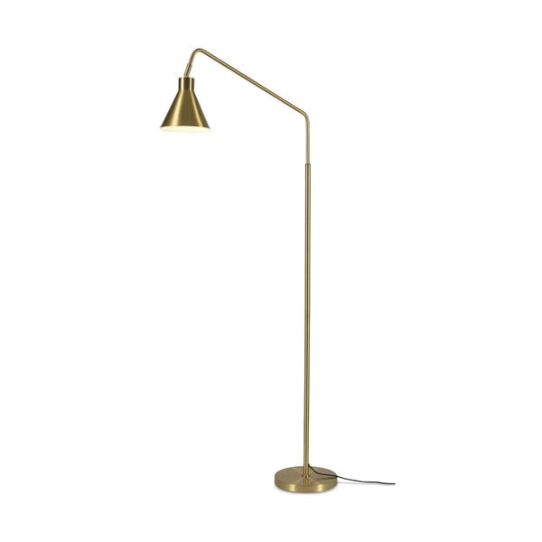 Lampadar auriu cu abajur din metal (înălțime 153 cm) Lyon – it's about RoMi