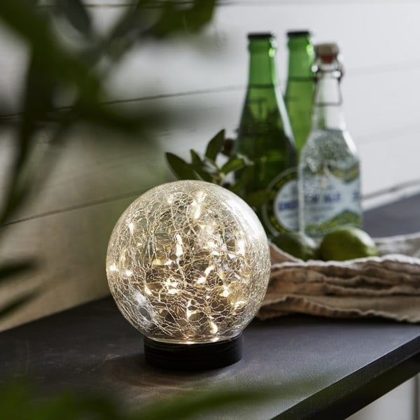 Corp de iluminat solar LED pentru exterior Star Trading Glory, ø 12 cm-image-1