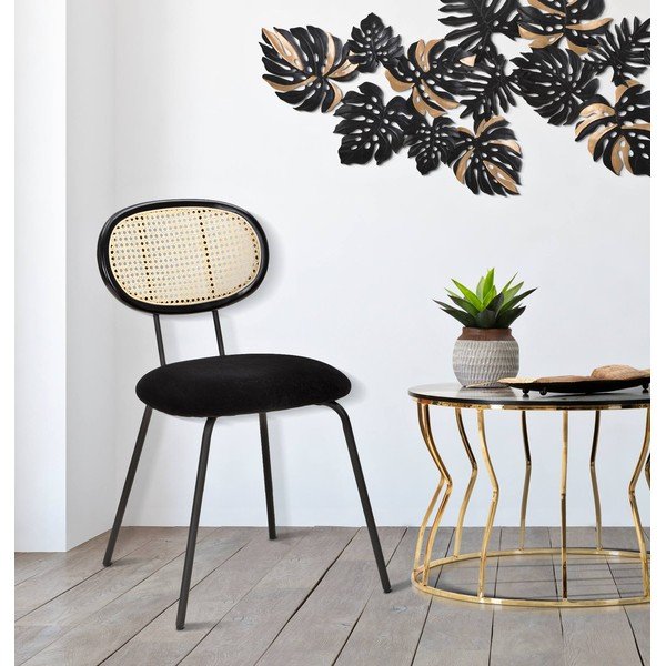 Scaun dining Mauro Ferretti Osaka, negru-image-1