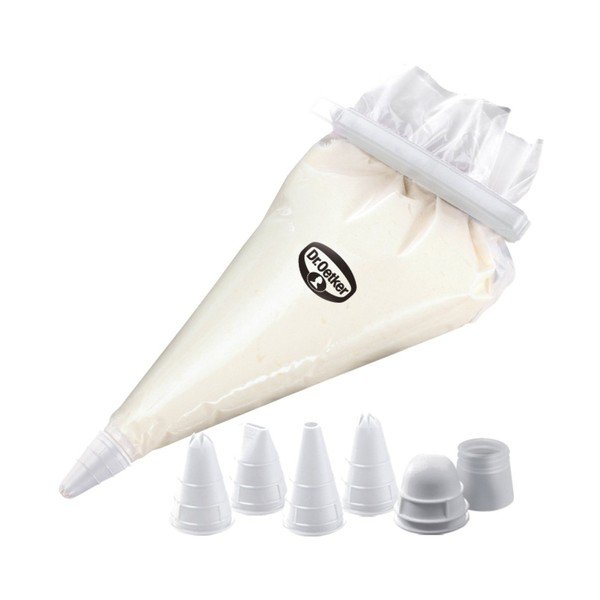 Set 10 poșuri de unică folosință și 4 duiuri pentru ornat Dr. Oetker Sweet