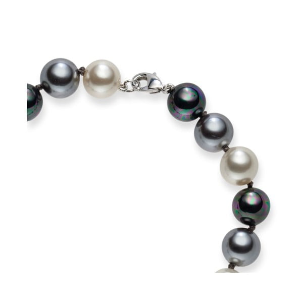 Colier cu perle Nova Pearls Copenhagen Brigitte Dark-image-2