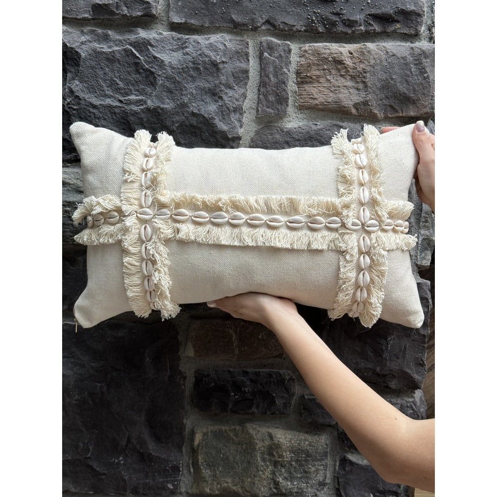 Față de pernă din bumbac 30x50 cm Seashells – Mioli Decor