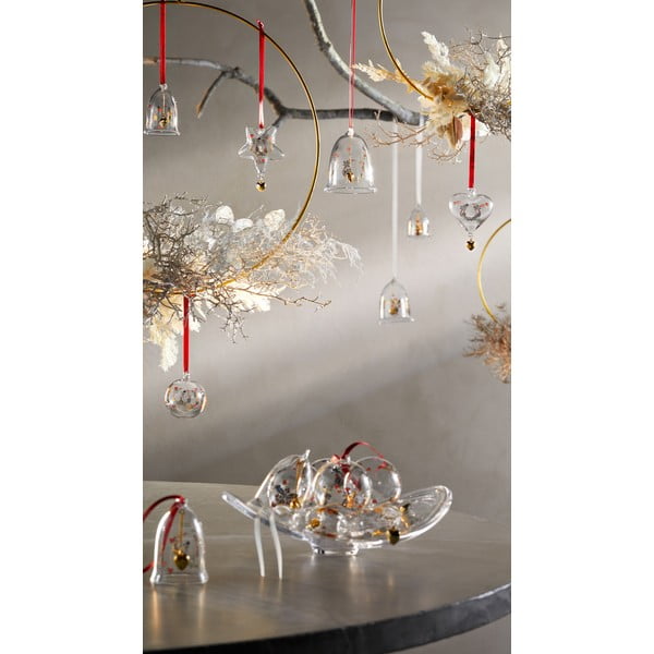 Glob de Crăciun suflat manual din sticlă ø 6,5 cm Ann-Sofi Romme Annual Christmas Bauble – Holmegaard-image-2