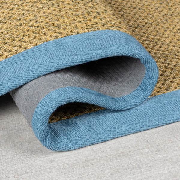 Covor pentru exterior și interior albastru deschis/maro deschis 120x170 cm Sisal Look – Flair Rugs-image-2
