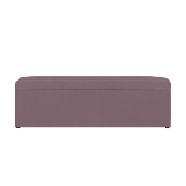 Divan cu spațiu pentru depozitare Cosmopolitan Design LA, 200 x 47 cm, mov lavandă-image-1