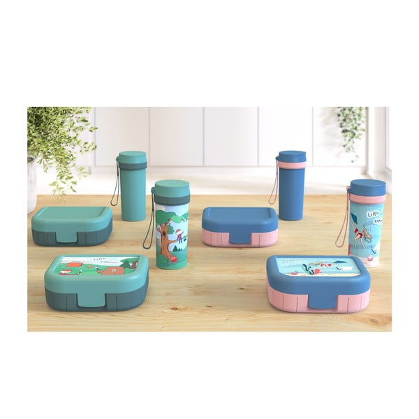 Sticlă pentru copii verde 400 ml Memory Kids - Rotho-image-2