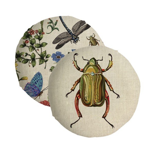 Pernă reversibilă Madre Selva Tierra Bella, ⌀ 45 cm-image-2