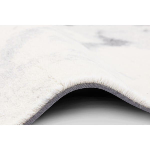 Covor crem din lână 160x240 cm Volakas – Agnella-image-2