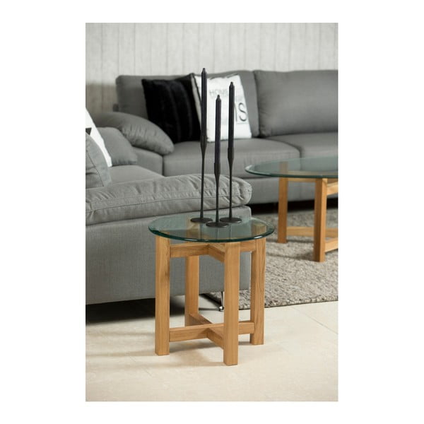 Măsuță auxiliară Actona Melia, ⌀ 50 cm-image-1