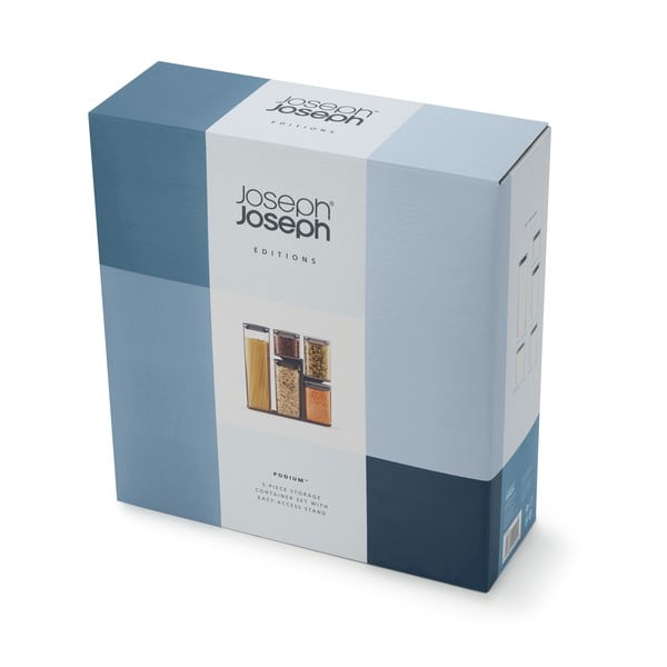 Recipiente 5 buc. pentru alimente Podium – Joseph Joseph-image-4