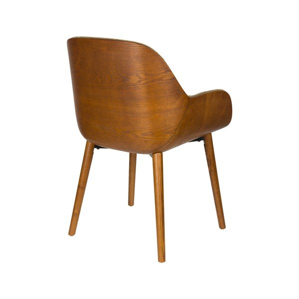 Scaun de living verde cu cotiere tapițat Taylor – Dutchbone-image-4