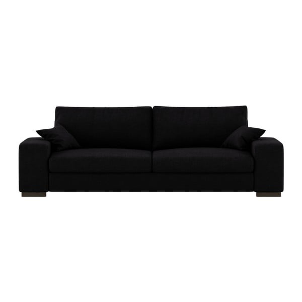 Canapea cu 3 locuri Florenzzi Salieri, negru