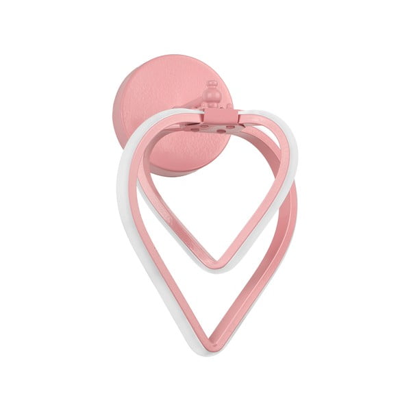 Aplică de perete roz LED din metal Sevinc – Squid Lighting