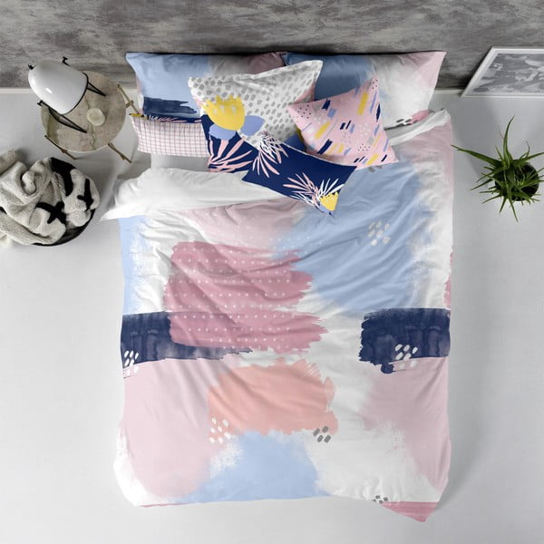 Husă din bumbac pentru pilotă Blanc Tempera, 140 x 200 cm-image-2