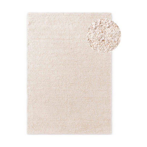 Covor crem țesut manual din material bouclé 200x290 cm Notting Hill Portobello – Ted Baker