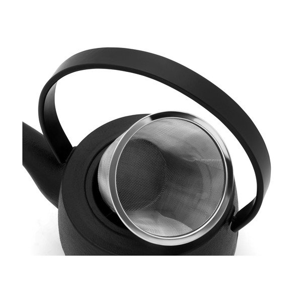 Ceainic negru cu filtru din fontă 1,2 l Kobe – Bredemeijer-image-3