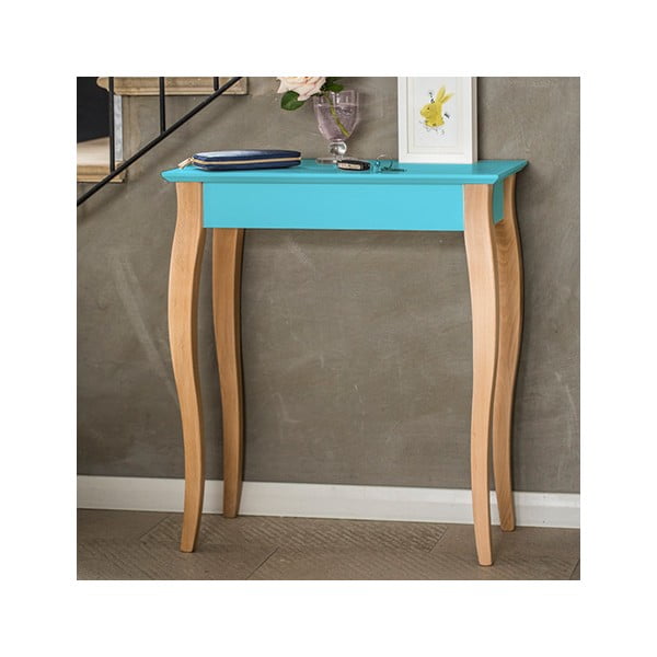 Măsuță Ragaba Console, lungime 65 cm, gri închis-image-1