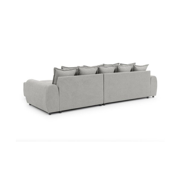 Colțar gri deschis (cu colț pe partea dreaptă/cu șezlong) Albane  – Ropez-image-4