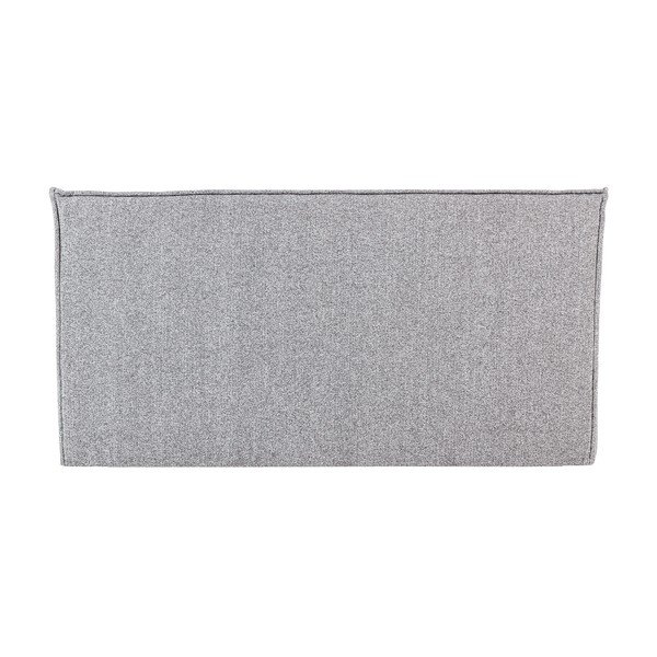 Bancă gri deschis capitonată cu tapițerie din țesătură bouclé Cluster – vtwonen-image-3