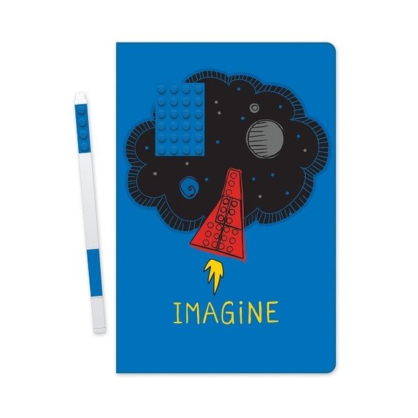 Set agendă și pix LEGO® Imagine-image-1