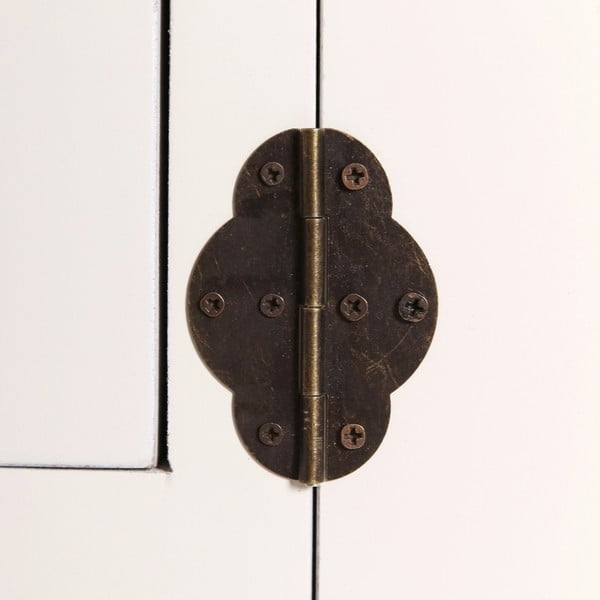 Comodă albă joasă 130x50,5 cm Oriente – Ixia-image-3