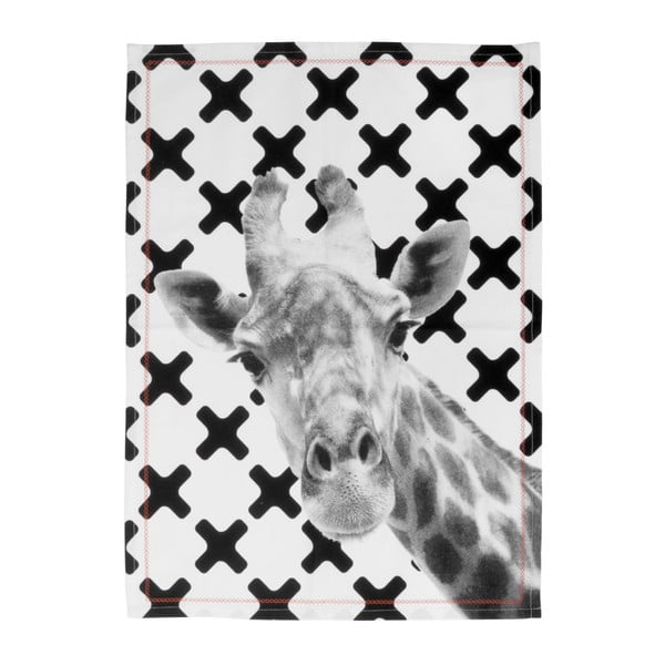 Prosop de bucătărie PT LIVING Giraffe, 50 x 70 cm