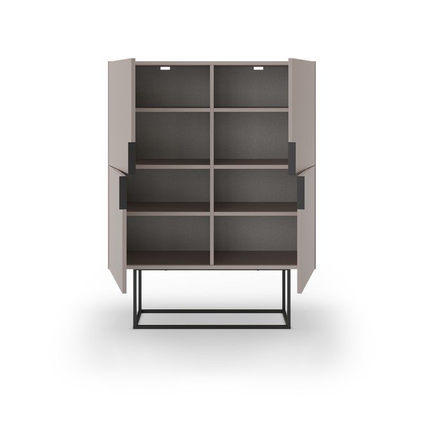 Dulap gri/bej 100x130 cm Titan – Marckeric-image-4