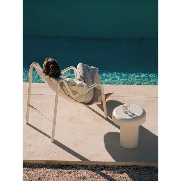 Măsuță de grădină rotundă din metal ø 40 cm Miko – noo.ma-image-2