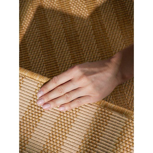 Covor pentru exterior și interior galben ocru/crem 120x170 cm Haringey Linley – Ted Baker-image-4