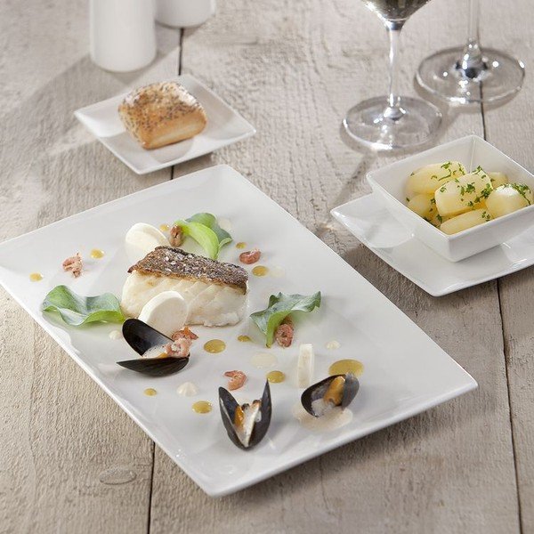 Tavă din porțelan 13x24 cm Squito – BonBistro-image-1