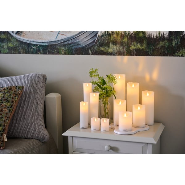 Lumânări LED 3 buc. (înălțime 15 cm) Sara – Sirius-image-3