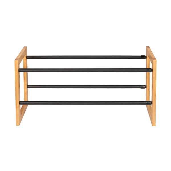 Pantofar negru/în culoare naturală telescopic din metal Ecori – Wenko-image-2