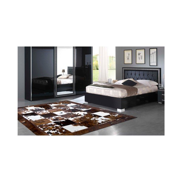 Covor din piele Pipsa Border, 180 x 120 cm-image-2