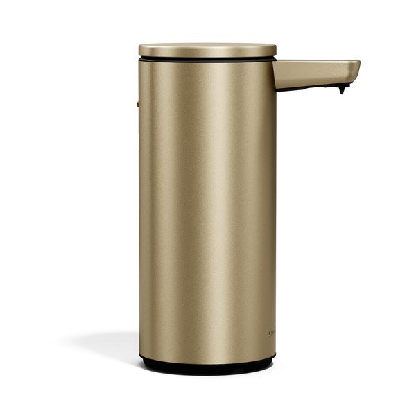 Dozator de săpun lichid auriu mat automat din oțel 266 ml – simplehuman-image-4