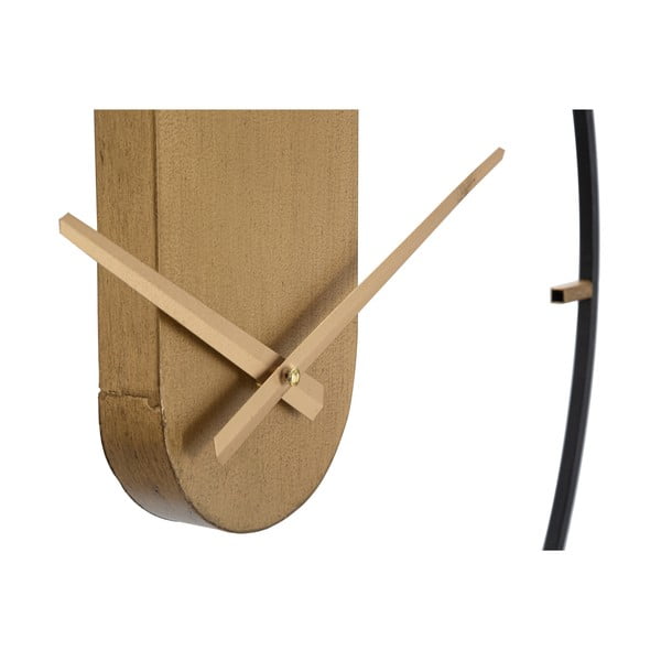 Ceas de perete Mauro Ferretti Goldy, ø 60 cm, auriu - negru-image-3