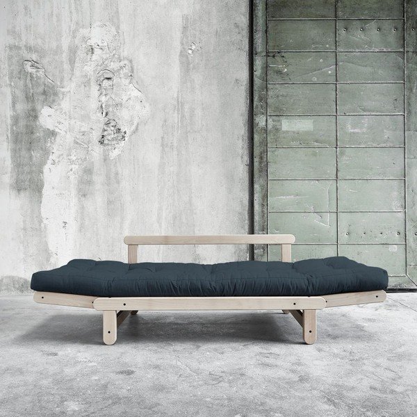 Canapea extensibilă Beat Beech/Deep Blue-image-3