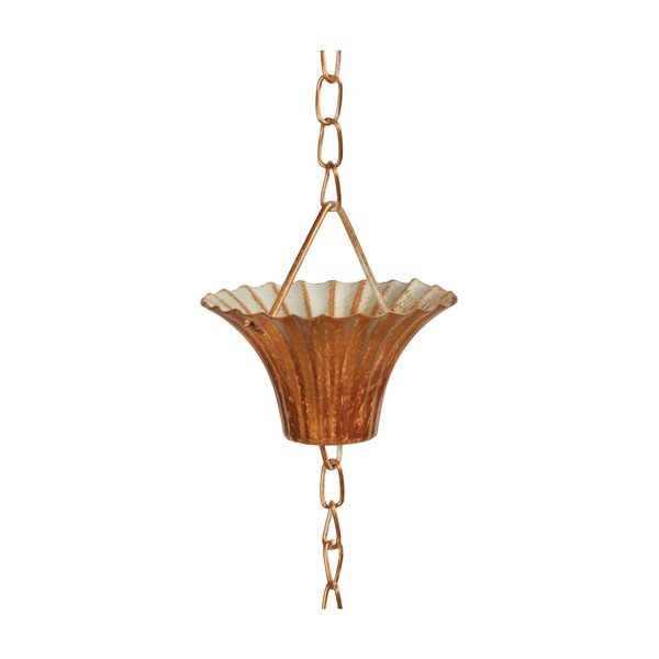 Lanț pentru ploaie Esschert Design, lungime 259 cm, roz-image-2
